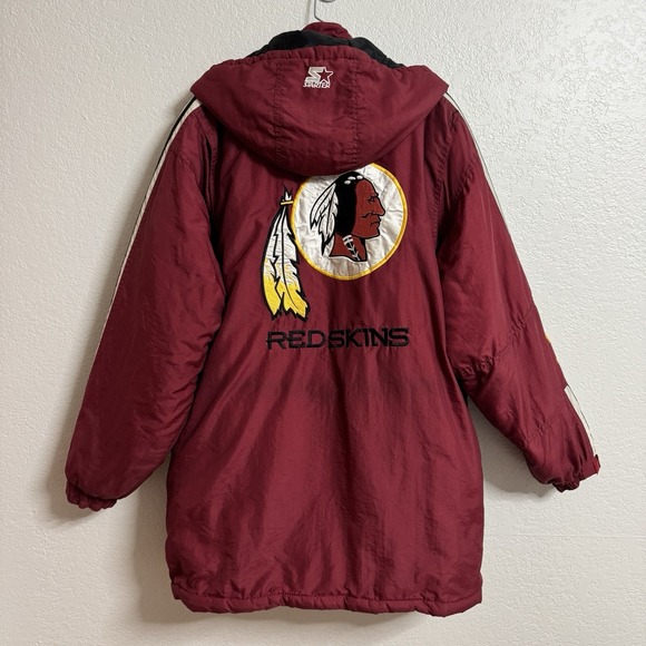 Vintage Washington Redskins Starter Jacket Large Parka Y2K 90s NFL